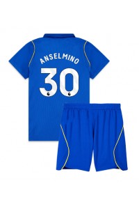 Chelsea Aaron Anselmino #30 Babyklær Hjemme Fotballdrakt til barn 2026-27 Korte ermer (+ Korte bukser)